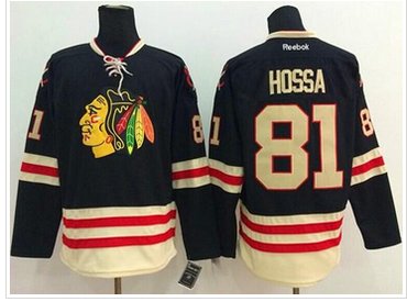 Chicago Blackhawks #81 Marian Hossa Black 2015 Winter Classic Stitched NHL Jersey Chicago Blackhawks #81 Marian Hossa Black 2015 Winter Classic Stitched NHL Jersey