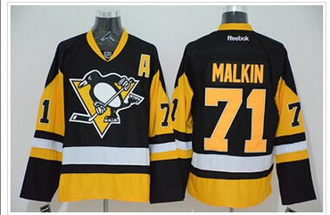Pittsburgh Penguins #71 Evgeni Malkin Black Alternate NHL Jersey Pittsburgh Penguins #71 Evgeni Malkin Black Alternate NHL Jersey