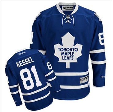 Toronto Maple Leafs #81 Phil Kessel Blue Stitched NHL Jersey