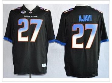 Boise State Broncos 27 Jay Ajayi Black NCAA Jerseys