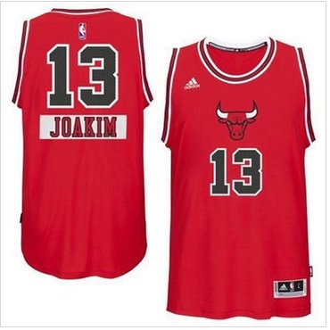 Chicago Bulls #13 Joakim Noah Red 2014-15 Christmas Day NBA Jersey