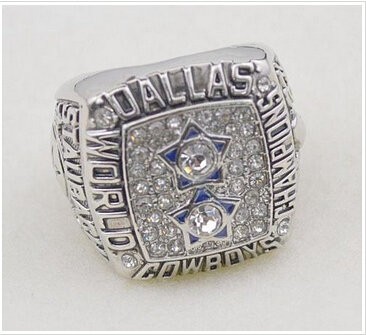 NFL Dallas Cowboys World Champions Silver Ring_1