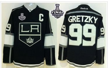 Kings #99 Wayne Gretzky Black Home 2014 Stanley Cup Finals NHL Jersey