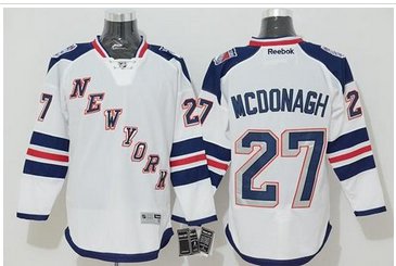 Rangers #27 Ryan McDonagh White 2014 Stadium Series Stitched NHL Jersey