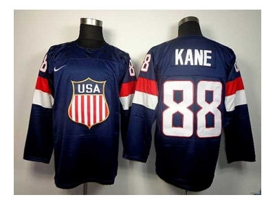 2014 winter olympics nhl jerseys #88 kane blue USA 2014 winter olympics nhl jerseys #88 kane blue USA