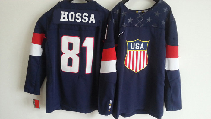 Team USA 2014 Olympic 81 hossa Navy Blue Stitched NHL Jerseys Team USA 2014 Olympic 81 hossa Navy Blue Stitched NHL Jerseys