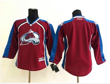 Youth Avalanche Blank Red Stitched NHL Jersey Youth Avalanche Blank Red Stitched NHL Jersey