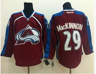 Colorado Avalanche #29 Nathan MacKinnon Red Home Stitched NHL Jersey Colorado Avalanche #29 Nathan MacKinnon Red Home Stitched NHL Jersey