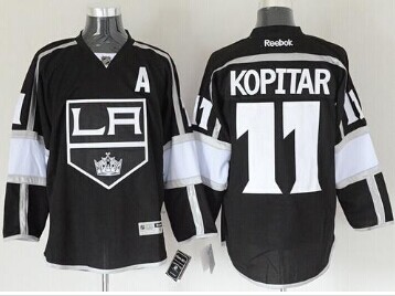 Los Angeles Kings #11 Anze Kopitar Black Home Stitched NHL Jersey Los Angeles Kings #11 Anze Kopitar Black Home Stitched NHL Jersey