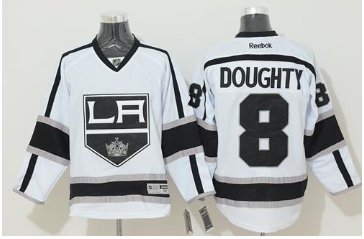 Los Angeles Kings #8 Drew Doughty White Road Stitched NHL Jersey Los Angeles Kings #8 Drew Doughty White Road Stitched NHL Jersey