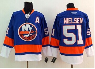 New York Islanders #51 Frans Nielsen Baby Blue Stitched NHL Jersey New York Islanders #51 Frans Nielsen Baby Blue Stitched NHL Jersey