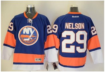New York Islanders #29 Brock Nelson Baby Blue Stitched NHL Jersey New York Islanders #29 Brock Nelson Baby Blue Stitched NHL Jersey