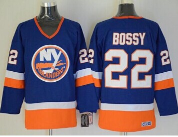 New York Rangers #22 Mike Bossy Baby Blue CCM Throwback Stitched NHL Jersey New York Rangers #22 Mike Bossy Baby Blue CCM Throwback Stitched NHL Jersey