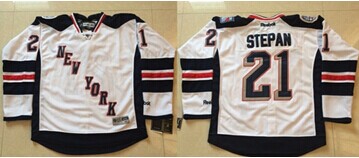 New York Rangers #21 Derek Stepan White 2014 Stadium Series Stitched NHL Jersey New York Rangers #21 Derek Stepan White 2014 Stadium Series Stitched NHL Jersey
