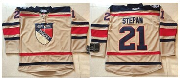 New York Rangers #21 Derek Stepan Cream 2012 Winter Classic Stitched NHL Jersey New York Rangers #21 Derek Stepan Cream 2012 Winter Classic Stitched NHL Jersey