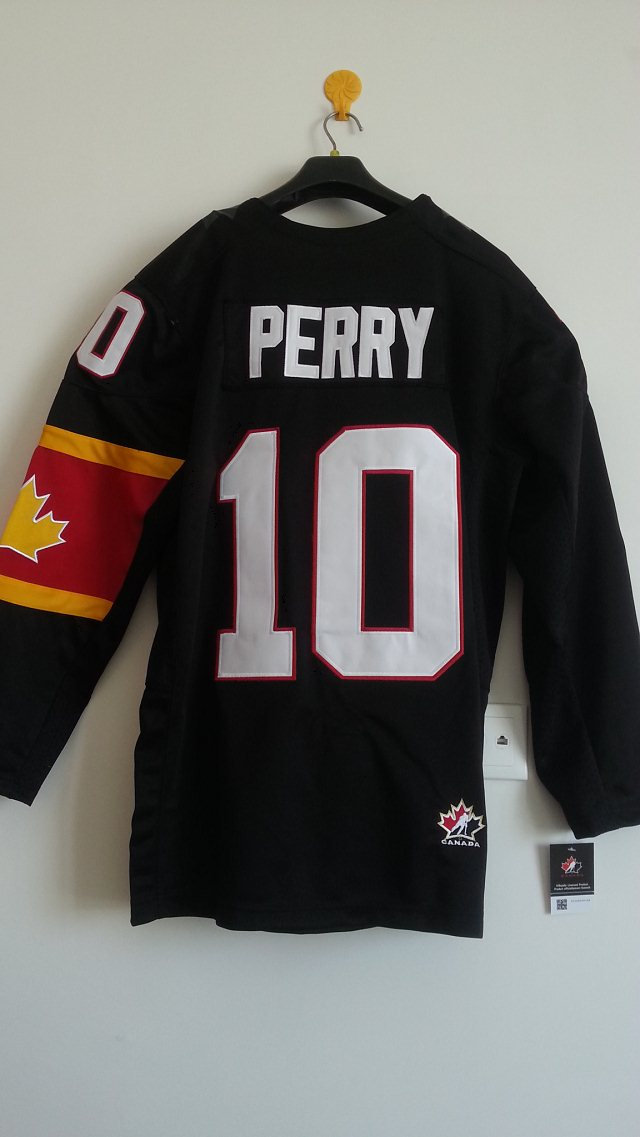 Team Canada 2014 Olympic #10 Corey Perry Black Stitched NHL Jerseys