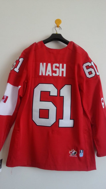 Team Canada 2014 Olympic #61 Rick Nash Red Stitched NHL Jerseys
