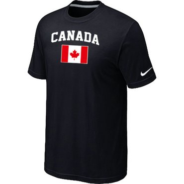 New 2014 Olympics Canada Flag Collection Locker Room T-Shirt Black New 2014 Olympics Canada Flag Collection Locker Room T-Shirt Black