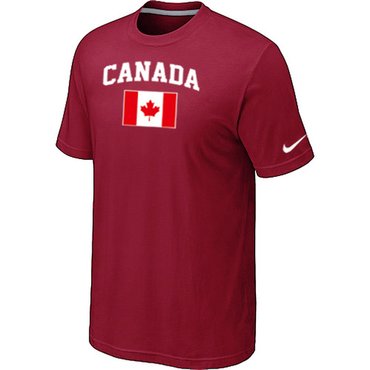 New 2014 Olympics Canada Flag Collection Locker Room T-Shirt Red New 2014 Olympics Canada Flag Collection Locker Room T-Shirt Red