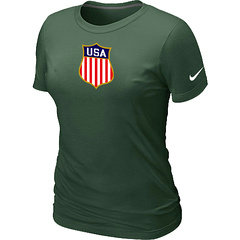 New Team USA Hockey Winter Olympics KO Collection Locker Room Women's T-Shirt D.Green