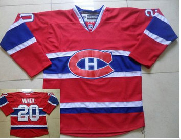 Montreal Canadiens #20 Thomas Vanek Red New CH Stitched NHL Jersey