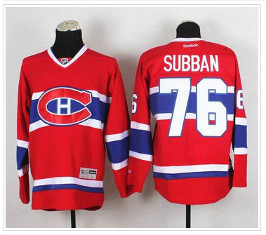 Montreal Canadiens #76 PK Subban Red New CH Stitched NHL Jersey Montreal Canadiens #76 PK Subban Red New CH Stitched NHL Jersey