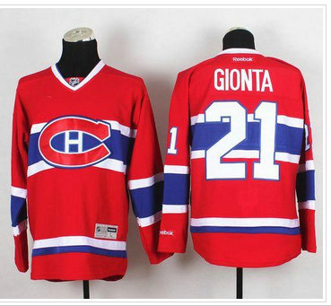 Montreal Canadiens #21 Brian Gionta Red New CH Stitched NHL Jersey Montreal Canadiens #21 Brian Gionta Red New CH Stitched NHL Jersey