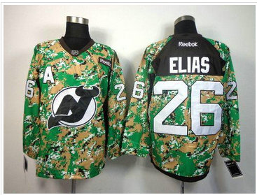 New Jersey Devils #26 Patrik Elias Camo Veterans Day Practice NHL Jersey New Jersey Devils #26 Patrik Elias Camo Veterans Day Practice NHL Jersey