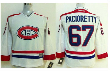 Youth NHL Montreal Canadiens #67 Max Pacioretty White Stitched Jersey Youth NHL Montreal Canadiens #67 Max Pacioretty White Stitched Jersey