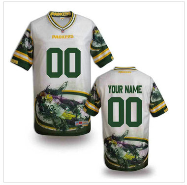 New Green Bay Packers Customized Jersey-03