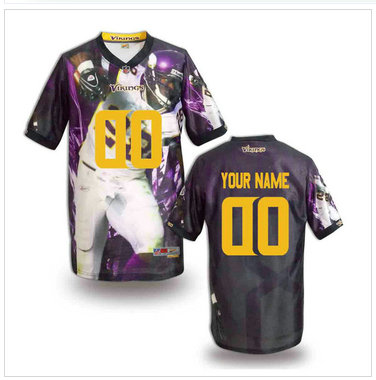 New Minnesota Vikings Customized Jersey-03