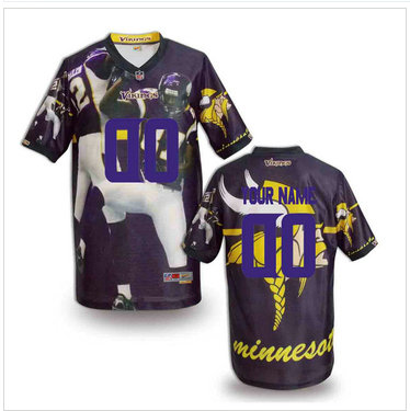 New Minnesota Vikings Customized Jersey-04