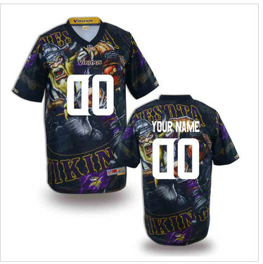 New Minnesota Vikings Customized Jersey-01