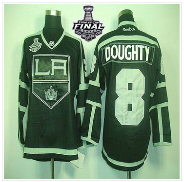 Los Angeles Kings #8 Drew Doughty Black Ice 2014 Stanley Cup Finals Stitched NHL Jersey Los Angeles Kings #8 Drew Doughty Black Ice 2014 Stanley Cup Finals Stitched NHL Jersey