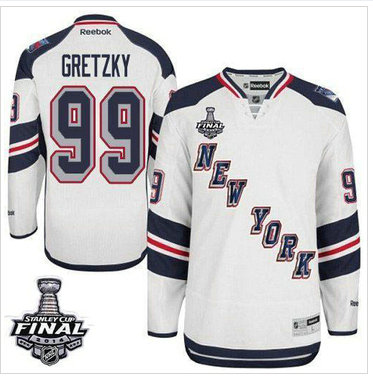 New York Rangers #99 Wayne Gretzky White 2014 Stadium Series With Stanley Cup Finals NHL Jersey New York Rangers #99 Wayne Gretzky White 2014 Stadium Series With Stanley Cup Finals NHL Jersey