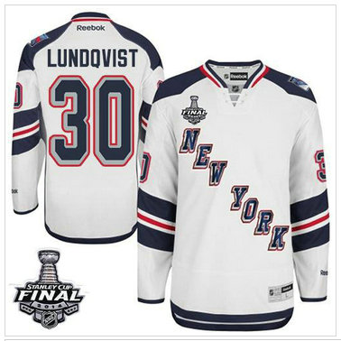 New York Rangers #30 Henrik Lundqvist White 2014 Stadium Series With Stanley Cup Finals NHL Jersey New York Rangers #30 Henrik Lundqvist White 2014 Stadium Series With Stanley Cup Finals NHL Jersey