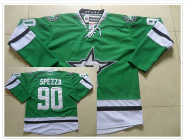 Dallas Stars #90 Jason Spezza Green Stitched NHL Jersey