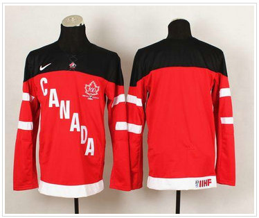 Olympic CA. Blank Red 100th Anniversary Stitched NHL Jersey Olympic CA. Blank Red 100th Anniversary Stitched NHL Jersey