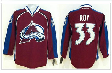 Youth NHL Colorado Avalanche #33 Patrick Roy Red Jersey Youth NHL Colorado Avalanche #33 Patrick Roy Red Jersey