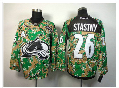 Colorado Avalanche #26 Paul Stastny Camo Veterans Day Practice NHL Jersey Colorado Avalanche #26 Paul Stastny Camo Veterans Day Practice NHL Jersey