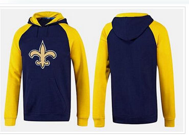 New Orleans Saints Logo Pullover Hoodie Dark Blue & Yellow New Orleans Saints Logo Pullover Hoodie Dark Blue & Yellow