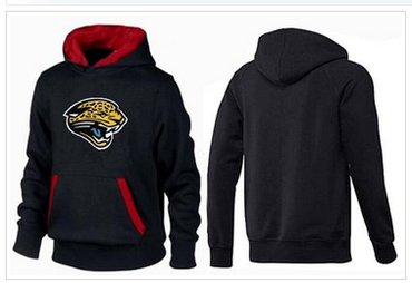 Jacksonville Jaguars Logo Pullover Hoodie Black & Red