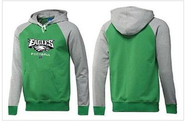 Philadelphia Eagles Critical Victory Pullover Hoodie Green & Grey Philadelphia Eagles Critical Victory Pullover Hoodie Green & Grey