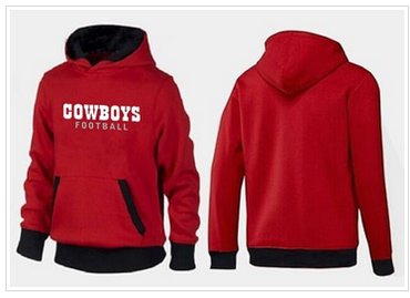 Dallas Cowboys English Version Pullover Hoodie Red & Black Dallas Cowboys English Version Pullover Hoodie Red & Black
