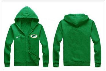 New Green Bay Packers Authentic Logo Hoodie Green