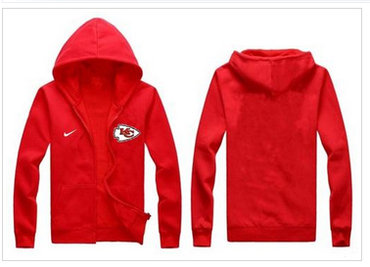 New Kansas City Chiefs Authentic Logo Hoodie Red