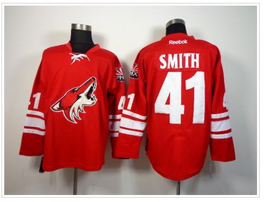 Phoenix Coyotes 41# Smith Red NHL Jersey