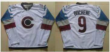 Colorado Avalanche #9 Matt Duchene White 2016 Stadium Series Stitched NHL Jersey