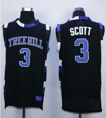One Tree Hill Ravens #3 Lucas Scott Black Stitched Basketball Jersey One Tree Hill Ravens #3 Lucas Scott Black Stitched Basketball Jersey