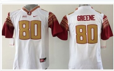 Youth NCAA Seminoles #80 Rashad Greene White Limited Stitched Jersey Youth NCAA Seminoles #80 Rashad Greene White Limited Stitched Jersey